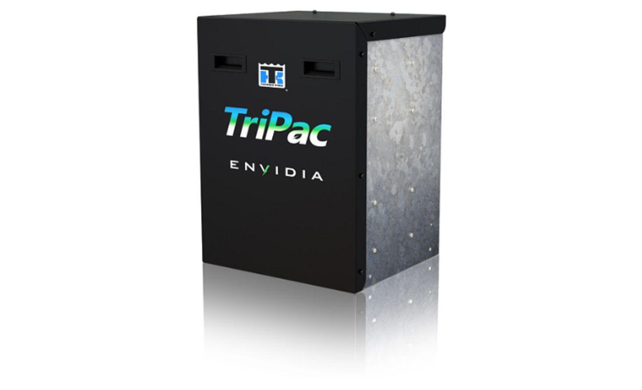 TriPac Logo - Thermo King Corporation TriPac Envidia All Electric APU In Auxiliary