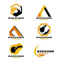 Backhoe Logo - Backhoe Logo photos, royalty-free images, graphics, vectors & videos ...