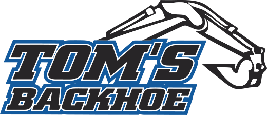 Backhoe Logo - Tom's Backhoe Service. Licensed, Bonded, Insured & Nationally