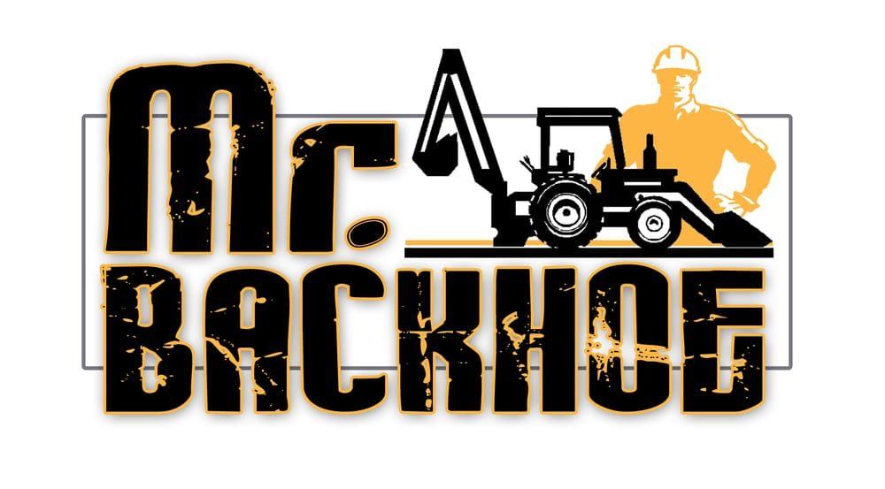 Backhoe Logo - Mr. Backhoe Logo. All rights reserved - Yelp