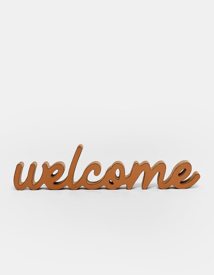 Stradivarius Logo - Welcome sign