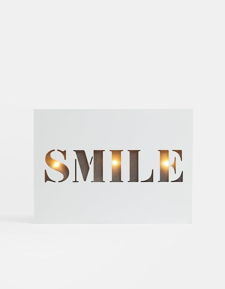 Stradivarius Logo - ‘Smile’ light up box