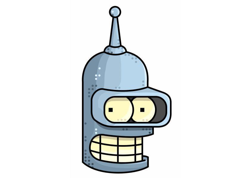 Bender Logo - Futurama!! Bender!!. patterns. Futurama, Futurama bender