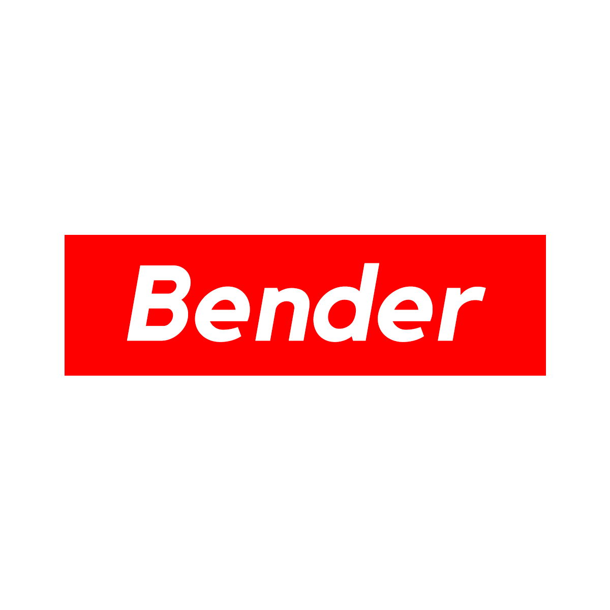 Bender Logo - Box Logo Collection – Hockey Benders