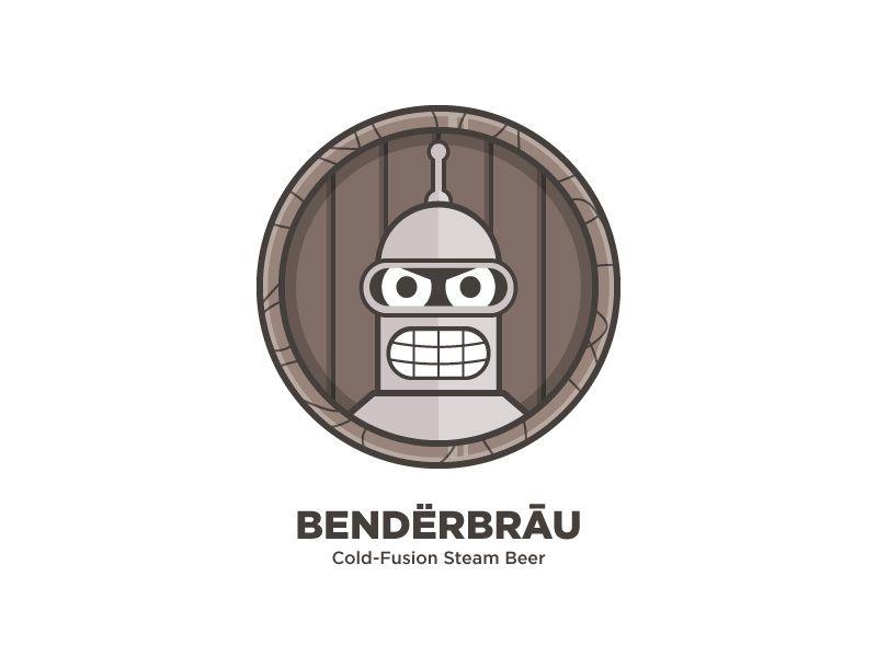 Bender Logo - Bender Brew by Jonathan Kimsey on Dribbble
