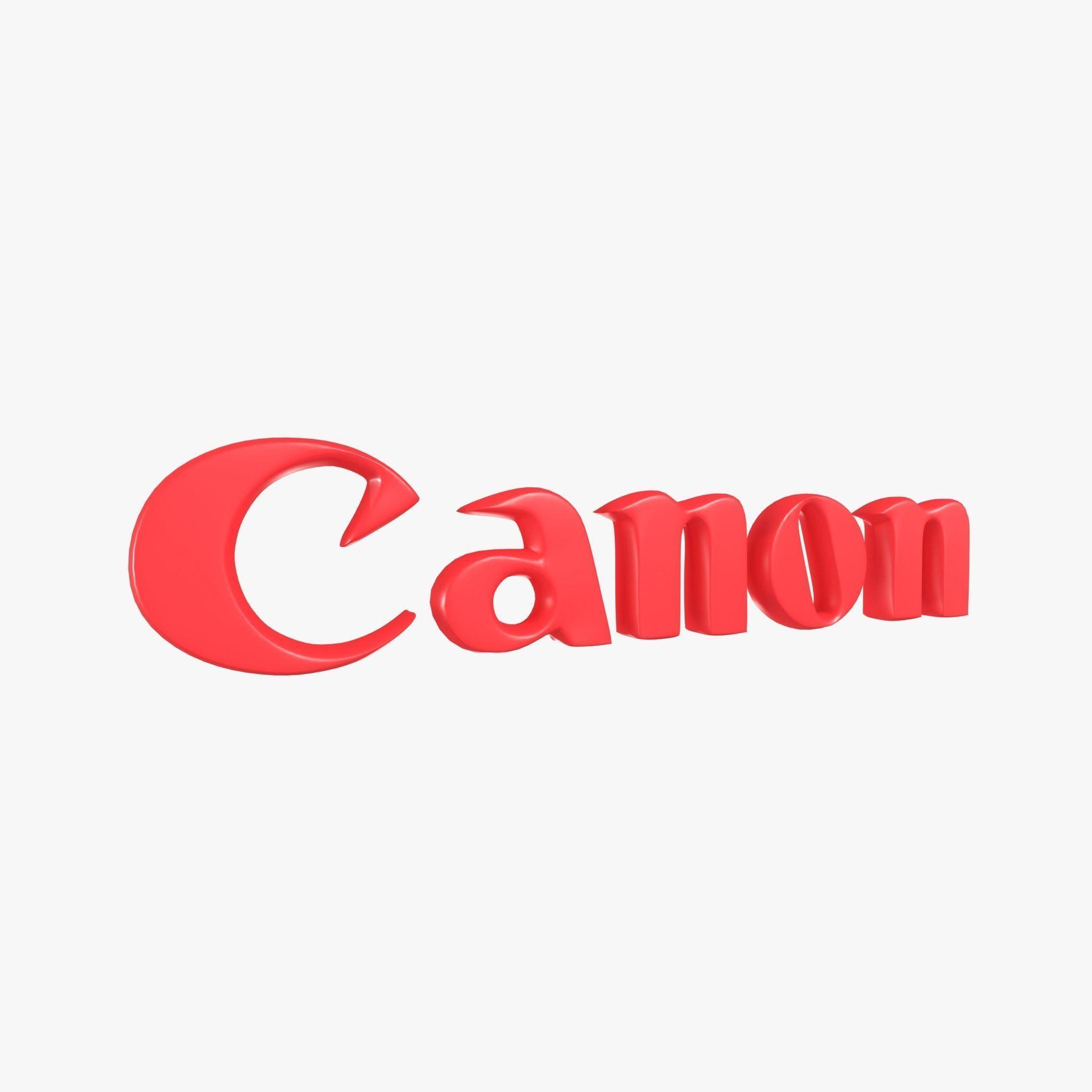 Conon Logo - Canon Logo 01 | 3D model