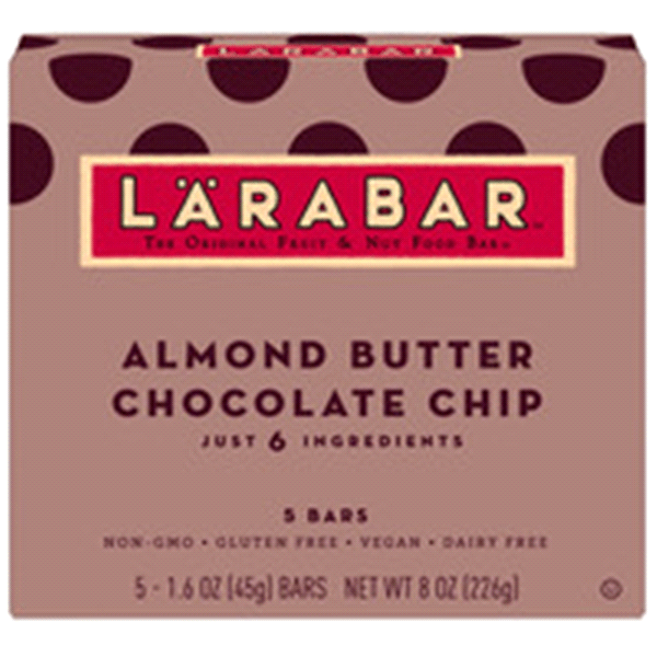 Larabar Logo - Download Larabar Almond Butter Chocolate Chip Bars 5 ct Box, 8 oz ...