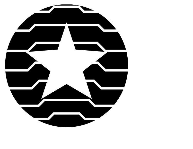 Vinyl Logo - Winter Soldier - Heat Transfer Vinyl Logo