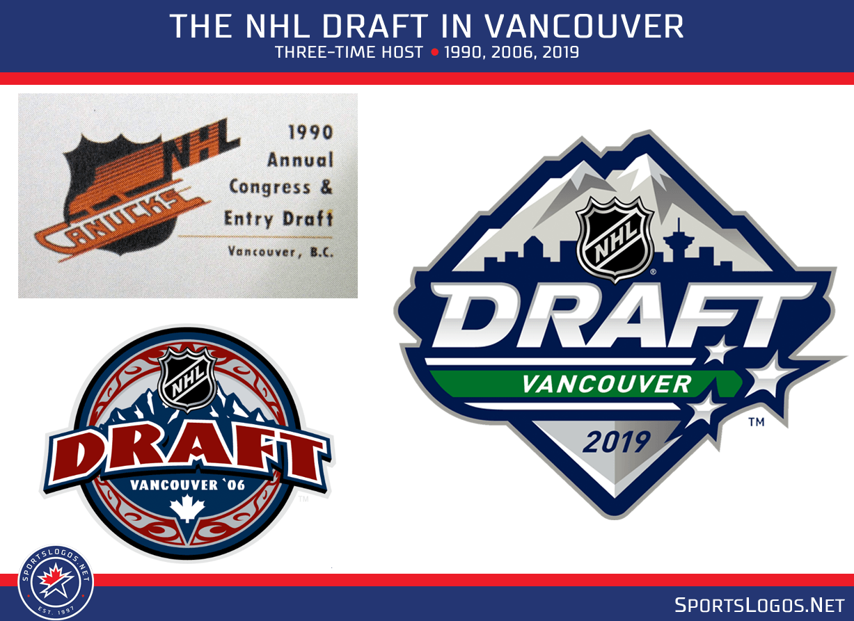Draft Logo - Logo Released for 2019 NHL Draft in Vancouver. Chris Creamer's