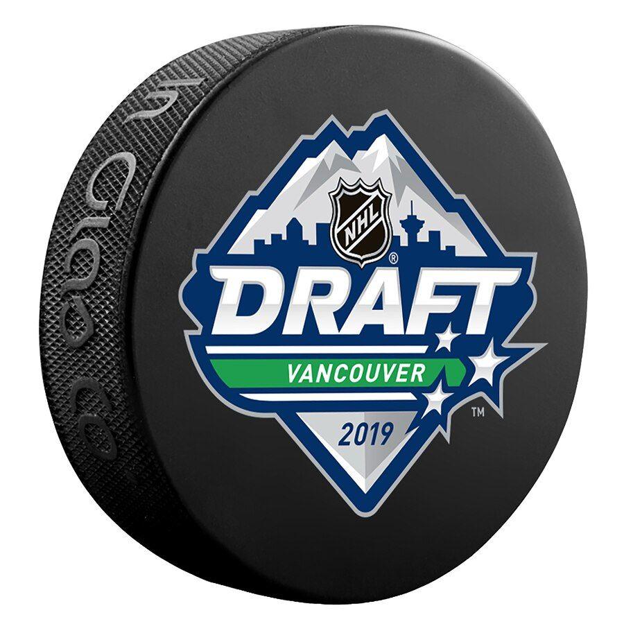 Draft Logo - Unsigned Fanatics Authentic 2019 NHL Draft Logo Hockey Puck
