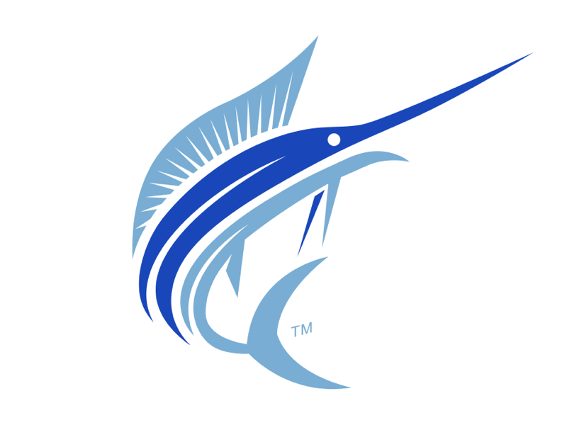 Sailfish Logo - No Slack Fishing Team Logo by Justen Hong on Dribbble