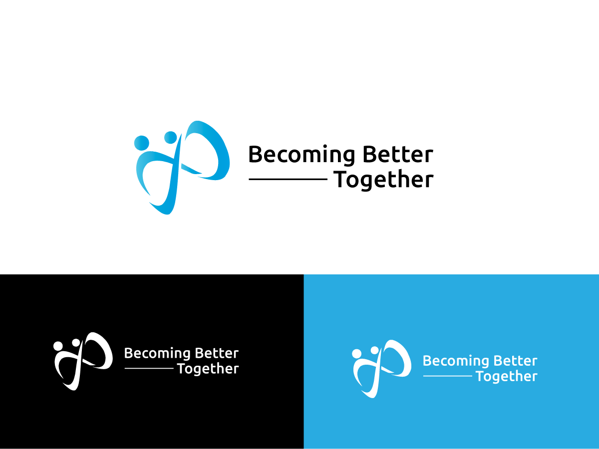 Becoming Logo - Colorful, Playful, Life Coaching Logo Design for Becoming Better