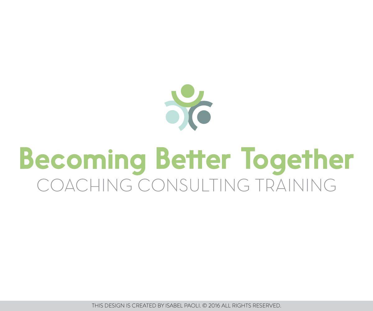 Becoming Logo - Colorful, Playful, Life Coaching Logo Design for Becoming Better ...