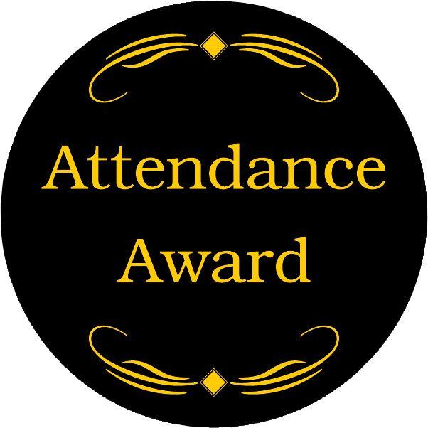 Attendance Logo - Attendance Award Emblem