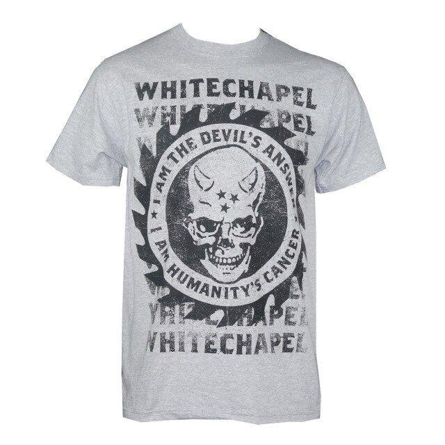 XXXL Logo - US $12.25 |Gildan Authentic WHITECHAPEL Band Devil Skull Sawblade Logo T  Shirt S XXXL NEW men's t shirt on Aliexpress.com | Alibaba Group