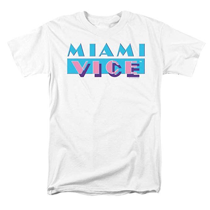 XXXL Logo - Miami Vice T Shirt Size XXXL: Clothing