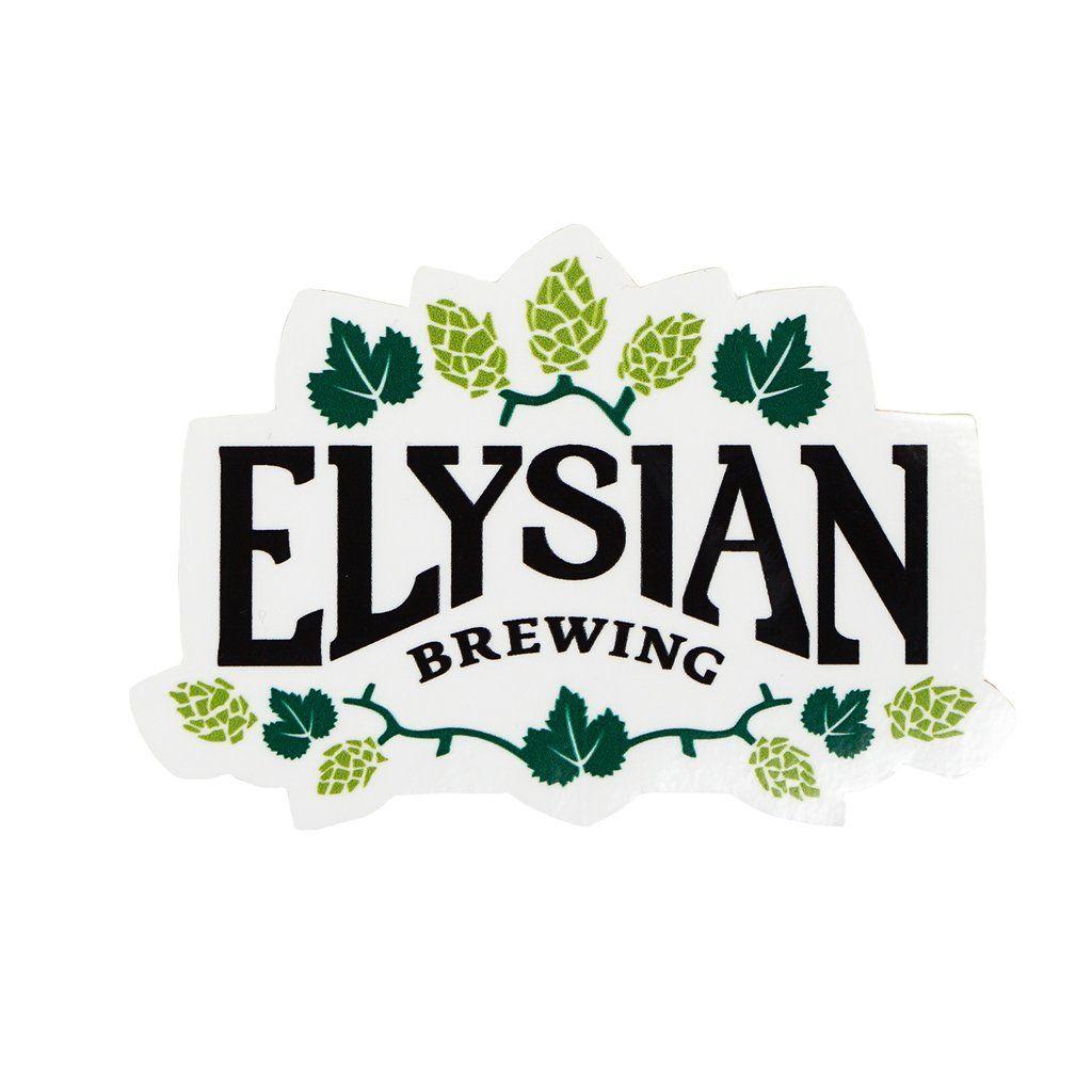 Elysian Logo - Elysian Hop Logo Sticker