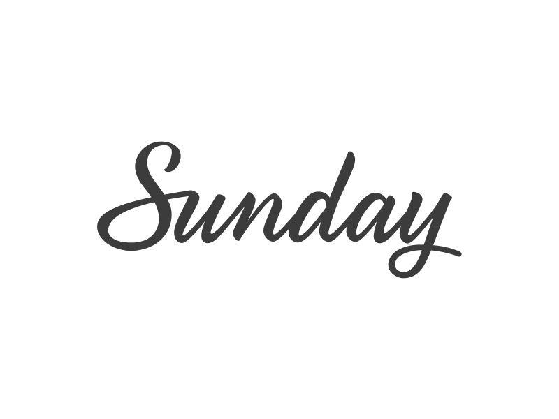 Sunday Logo - Sunday Logo by David Silva on Dribbble