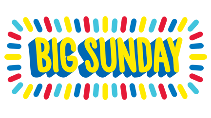 Sunday Logo - Big Sunday - Helping people help others since 1999.
