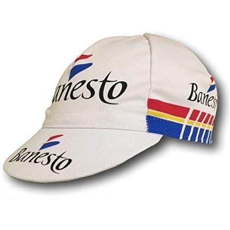 Banesto Logo - Amazon.com : Positz Banesto Retro Cycling Team Cap Of Miguel ...