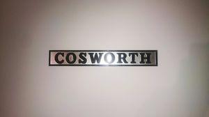 Cosworth Logo - Details about Ford Sierra Escort Sapphire COSWORTH BOOT REAR BADGE EMBLEM LOGO RS