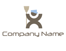 Janitorial Logo - Cleaning Logos, Window, Hoover, Floor, Janitor, Maid Logo Maker