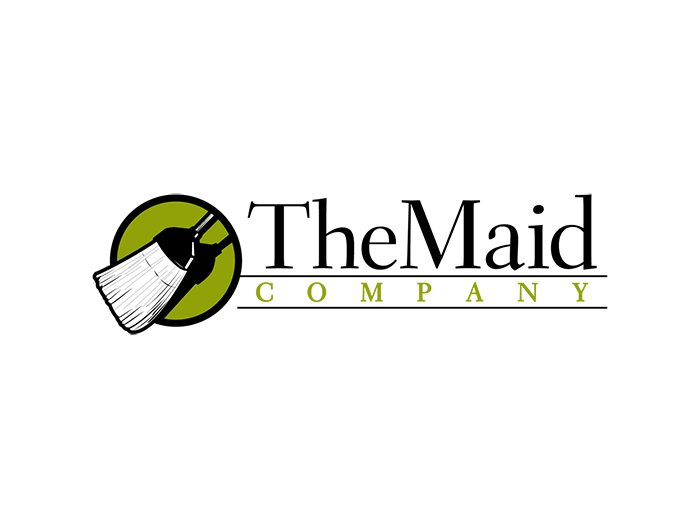 Maid Logo - Cleaning Company Logo Design - Logos for Janitorial Services