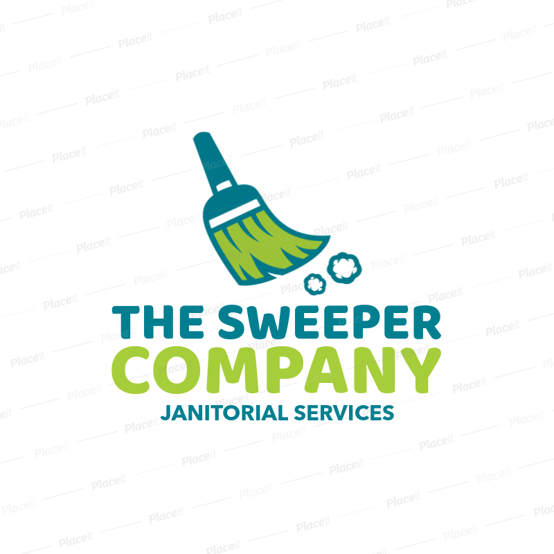 Janitorial Logo - Janitorial Services Logo Maker a1173