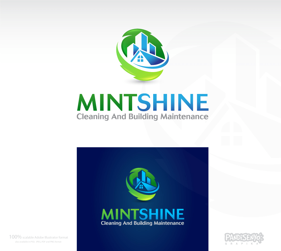 Janitorial Logo - Logo Design Contests New Logo Design for mintSHINE cleaning