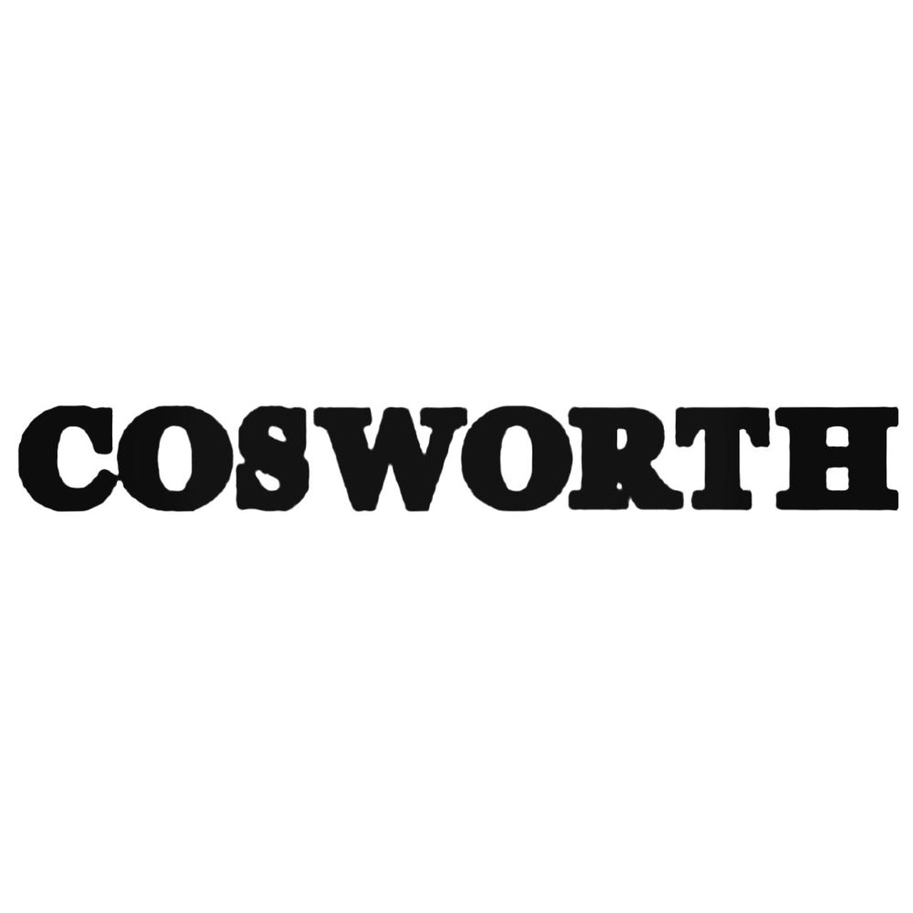 Cosworth Logo - Ford Cosworth Decal Sticker