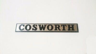 Cosworth Logo - FORD SIERRA ESCORT Sapphire COSWORTH BOOT REAR BADGE EMBLEM LOGO RS