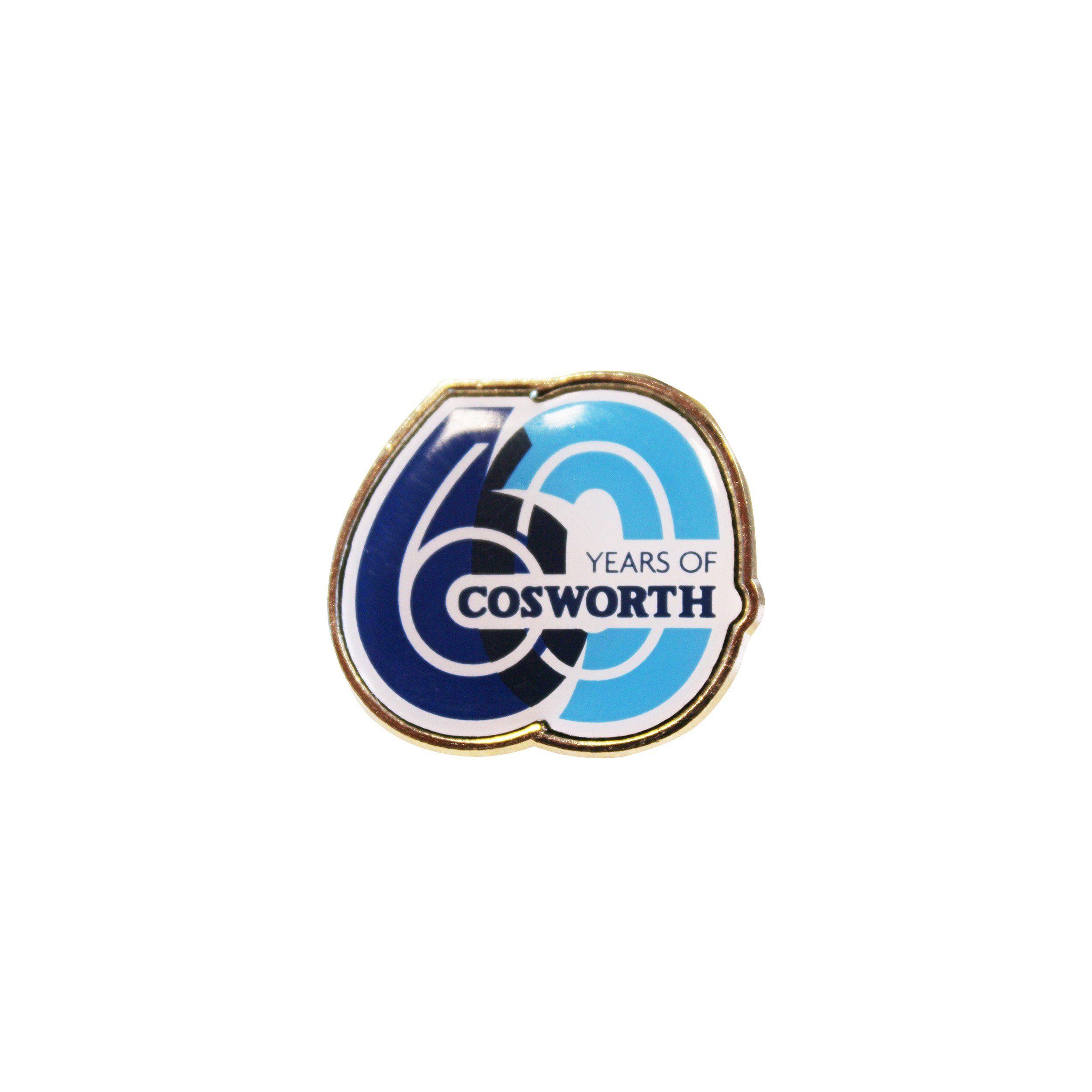 Cosworth Logo - Cosworth 60th Anniversary Pin Badge