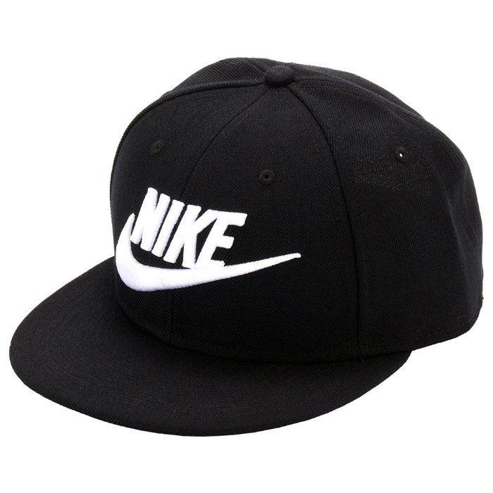 Cap Logo - NIKE FUTURA TRUE SNAPBACK CAP 584,169-010 ナイキスウッシュキャップブラック hat logo cap  black and white snapback (nike0466)