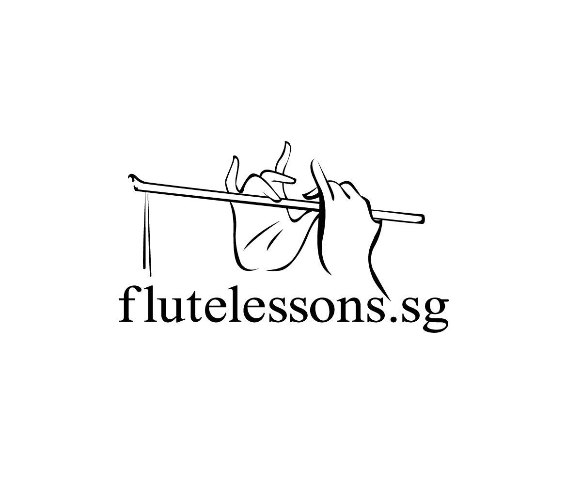 Flute Logo - Elegant, Modern Logo Design for flutelessons.sg by Jay Design ...
