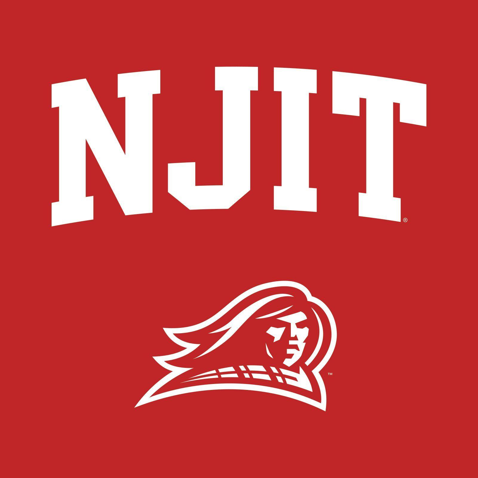 NJIT Logo - New Jersey Institute of Technology Arch Logo Short Sleeve T Shirt - Red