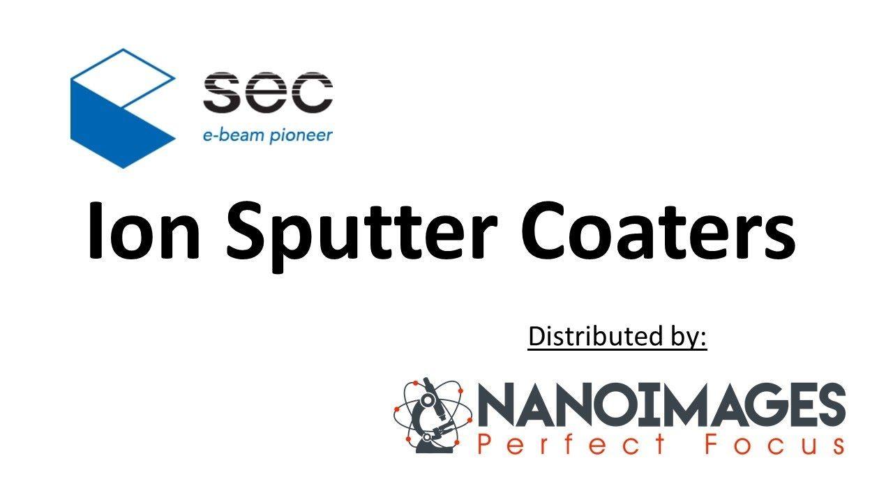 Sputter Logo - Ion Sputter Coaters for Tabletop SEM Scanning Electron Microscopy