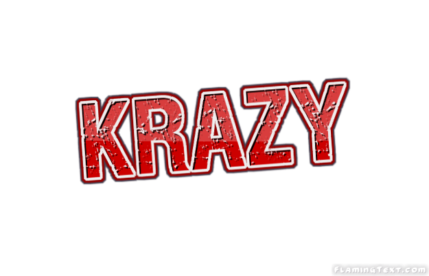 Krazy Logo - Krazy Logo | Free Name Design Tool from Flaming Text