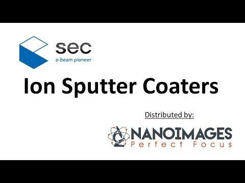 Sputter Logo - Ion Sputter Coaters for Tabletop SEM Scanning Electron Microscopy