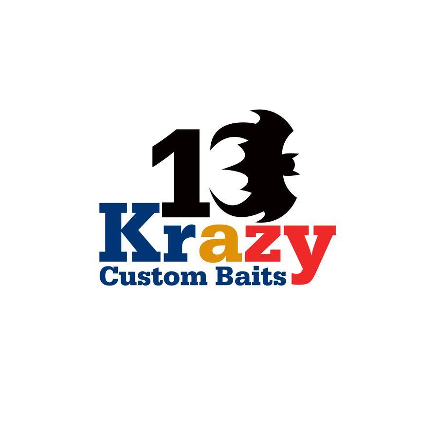 Krazy Logo - Entry #836 by Toy05 for 13 Krazy Custom Baits Logo | Freelancer