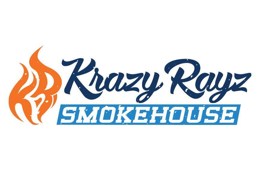 Krazy Logo - Krazy Rayz Smokehouse by Dawson Davis on Dribbble