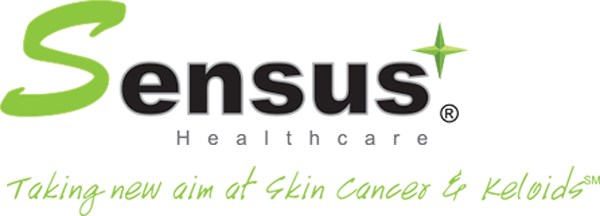 Sensus Logo - Non Surgical Skin Cancer Treatment. SRT 100™ Sensus Healthcare