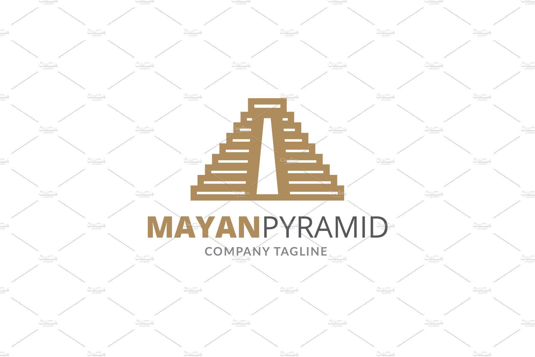 Mayan Logo - Mayan Pyramid Logo