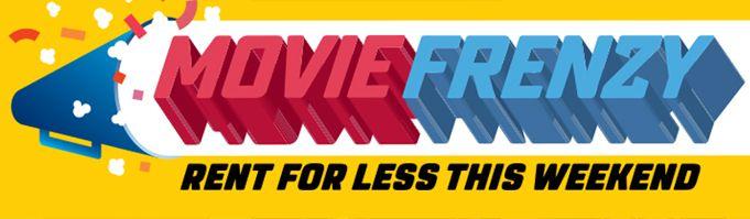Blockbusters Logo - It's a Movie Frenzy Weekend from $1.99