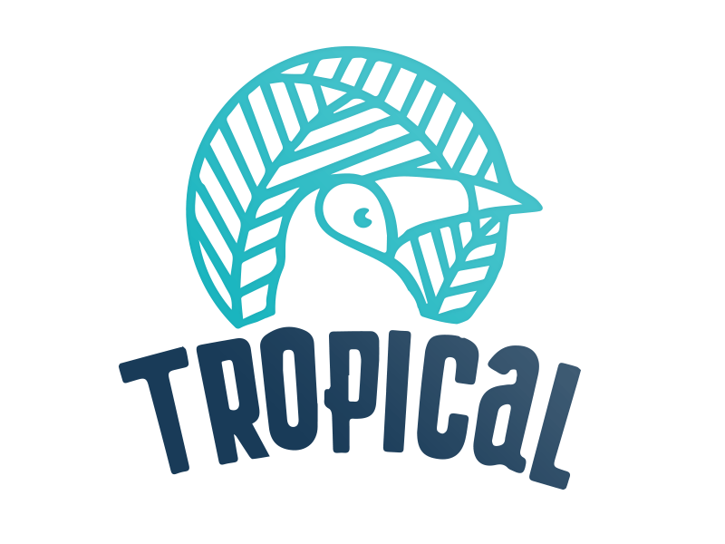 Tropical Logo - Tropical Foods Logo II by Linnea S. on Dribbble