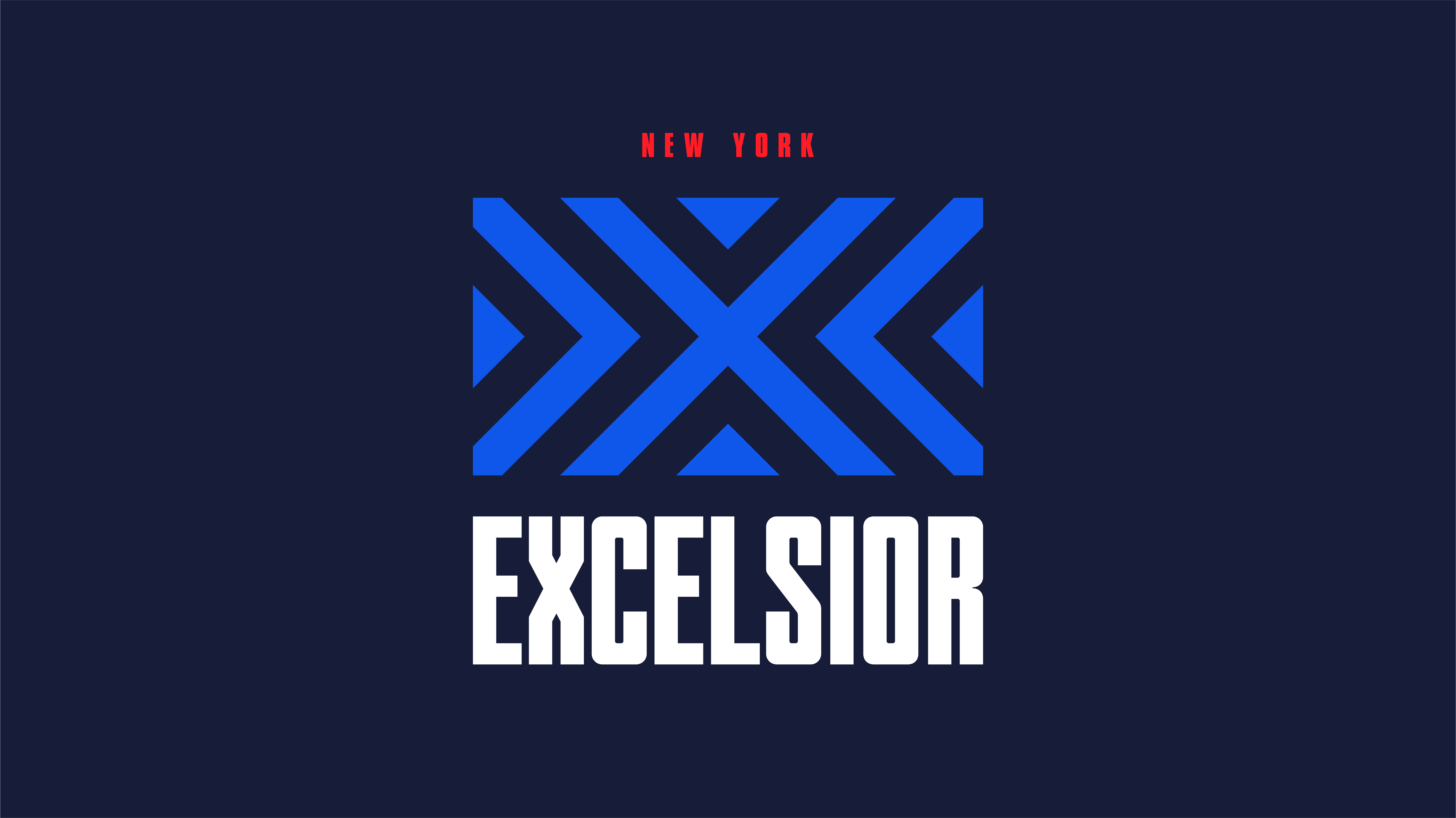 Excelsior Logo - The story behind New York Excelsior's one-of-a-kind logo | Dot Esports