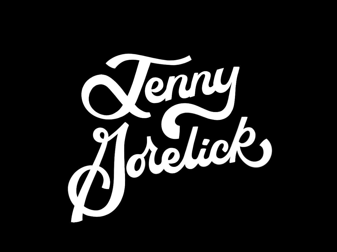 Jenny Logo - Jenny Gorelick Hand Letttered Logo by Kat Schober on Dribbble