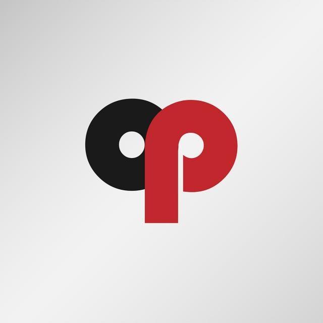 Op Logo - Letra inicial op Logo Design Descarga gratuita de plantilla en Pngtree