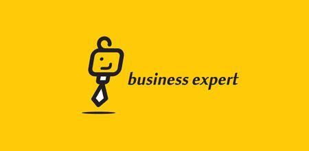 Expert Logo - Business expert yellow Creative logo Designs Twitter Inspired