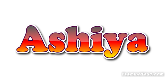 Ashiya Logo - Ashiya Logo | Free Name Design Tool from Flaming Text