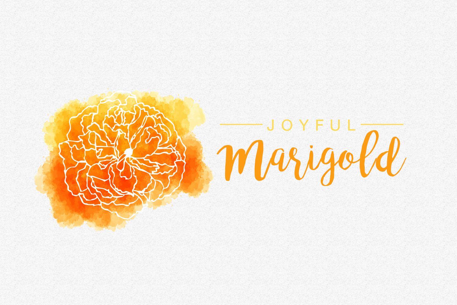 Marigold Logo - Feminine, Elegant, Business Logo Design for Joyful Marigold